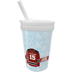 Hockey Sippy Cup with Straw (Personalized)