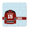 Hockey Square Fridge Magnet - FRONT