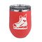 Hockey Stainless Wine Tumblers - Coral - Single Sided - Front