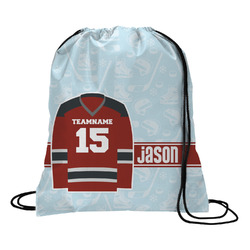 Hockey Drawstring Backpack - Medium (Personalized)