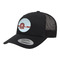 Hockey Trucker Hat - Black (Personalized)