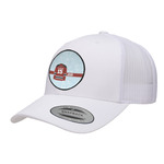 Hockey Trucker Hat - White (Personalized)