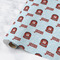 Hockey Wrapping Paper Roll - Matte - Medium - Main