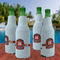 Hockey Zipper Bottle Cooler - Set of 4 - LIFESTYLE