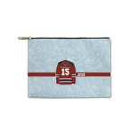 Hockey Zipper Pouch - Small - 8.5"x6" (Personalized)