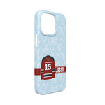 Hockey iPhone Case - Plastic - iPhone 13 Mini (Personalized)