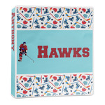 Hockey 2 3-Ring Binder - 1 inch (Personalized)