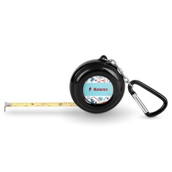 Hockey 2 Pocket Tape Measure - 6 Ft w/ Carabiner Clip (Personalized)