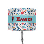 Hockey 2 8" Drum Lamp Shade - Fabric (Personalized)