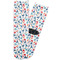 Hockey 2 Adult Crew Socks - Single Pair - Front and Back