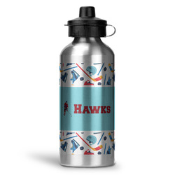 Hockey 2 Water Bottle - Aluminum - 20 oz (Personalized)