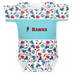Hockey 2 Baby Bodysuit 12-18 (Personalized)