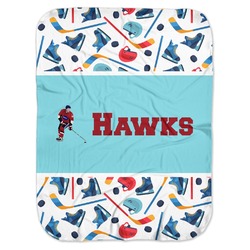 Hockey 2 Baby Swaddling Blanket (Personalized)
