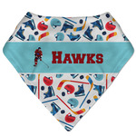 Hockey 2 Bandana Bib (Personalized)