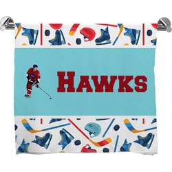 Hockey 2 Bath Towel (Personalized)