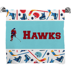 Hockey 2 Bath Towel (Personalized)