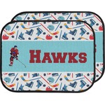 Hockey 2 Car Floor Mats (Back Seat) (Personalized)