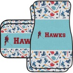 Hockey 2 Car Floor Mats Set - 2 Front & 2 Back (Personalized)