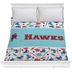 Hockey 2 Comforter - Full / Queen (Personalized)