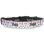 Hockey 2 Deluxe Dog Collar - Toy (6" to 8.5") (Personalized)