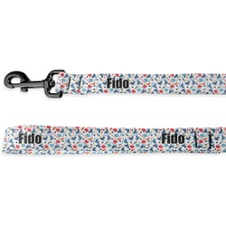 Hockey 2 Deluxe Dog Leash - 4 ft (Personalized)