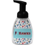 Hockey 2 Foam Soap Bottle - Black (Personalized)