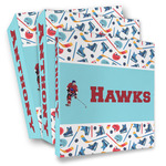 Hockey 2 3 Ring Binder - Full Wrap (Personalized)