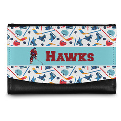Hockey 2 Genuine Leather Women's Wallet - Small (Personalized)