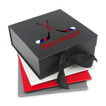 Hockey 2 Gift Box with Magnetic Lid (Personalized)