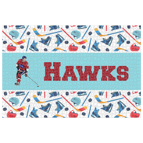 Custom Hockey 2 Jigsaw Puzzle - 1000-piece (Personalized)