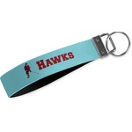 Hockey 2 Webbing Keychain Fob - Small (Personalized)