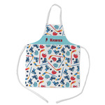 Hockey 2 Kid's Apron w/ Name or Text