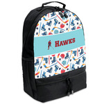 Hockey 2 Backpacks - Black (Personalized)