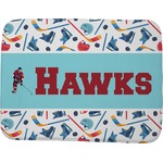 Hockey 2 Memory Foam Bath Mat - 48"x36" (Personalized)