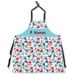 Hockey 2 Apron Without Pockets w/ Name or Text