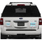 Hockey 2 Personalized Square Car Magnets on Ford Explorer