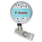 Hockey 2 Retractable Badge Reel (Personalized)