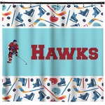 Hockey 2 Shower Curtain - Custom Size (Personalized)