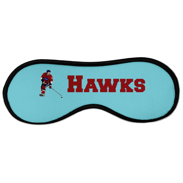 Custom Hockey 2 Sleeping Eye Masks - Large (Personalized)