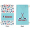 Hockey 2 Small Laundry Bag - Front & Back View