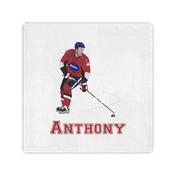 Hockey 2 Cocktail Napkins (Personalized)