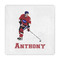 Hockey 2 Standard Decorative Napkins (Personalized)