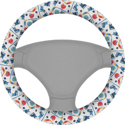 Hockey 2 Steering Wheel Cover