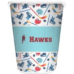 Hockey 2 Waste Basket (Personalized)