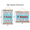 Hockey 2 Wall Hanging Tapestries - Parent/Sizing