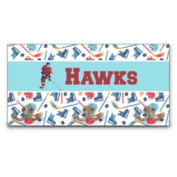 Hockey 2 Wall Mounted Coat Rack (Personalized)