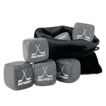 Hockey 2 Whiskey Stone Set - Set of 9 (Personalized)