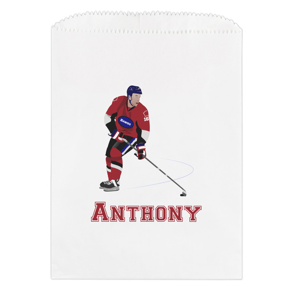 Custom Hockey 2 Treat Bag (Personalized)