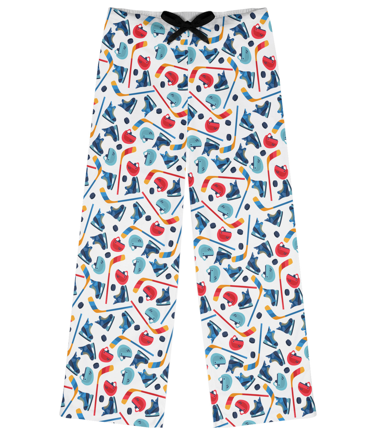 Hockey 2 Design Custom Womens Pajama Pants