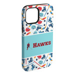 Hockey 2 iPhone Case - Rubber Lined - iPhone 15 Plus (Personalized)